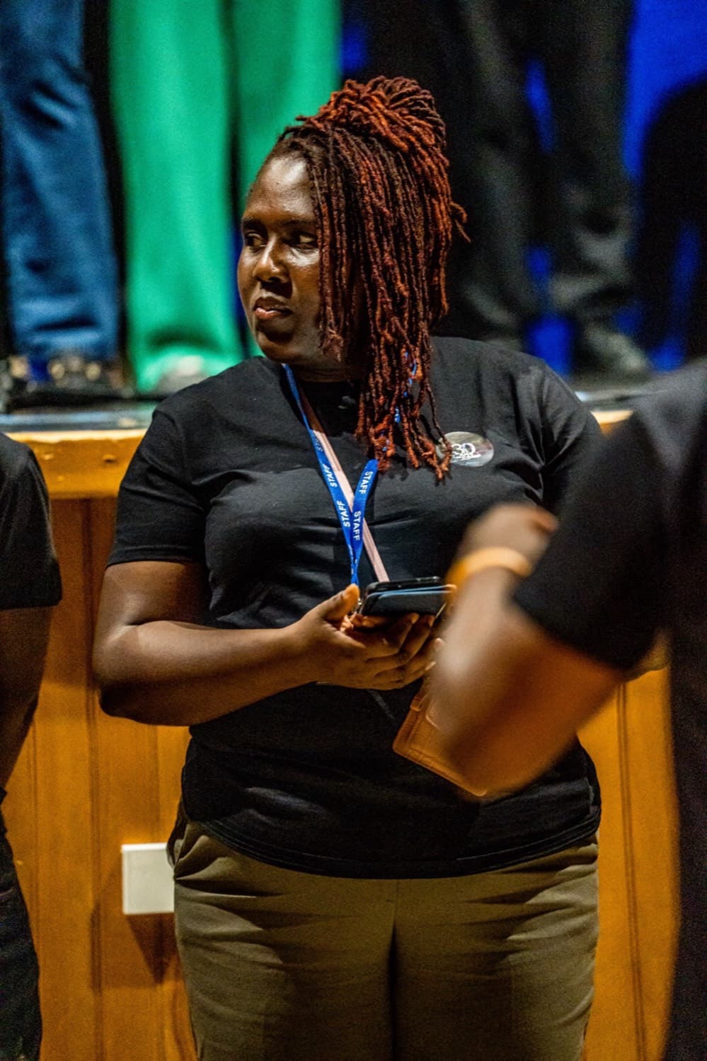 Des jeunes rassemblés au Camp Le Momentum