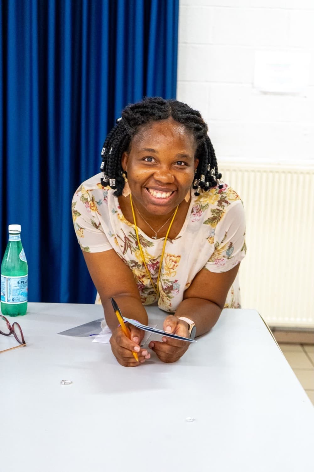 Sourires au camp