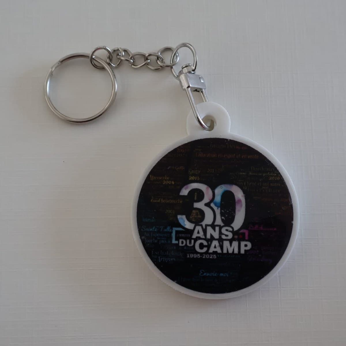 Porte-clé 30 ans du camp Édition anniversaire